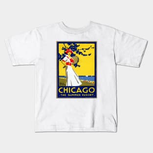 1913 Chicago The Summer Resort Kids T-Shirt